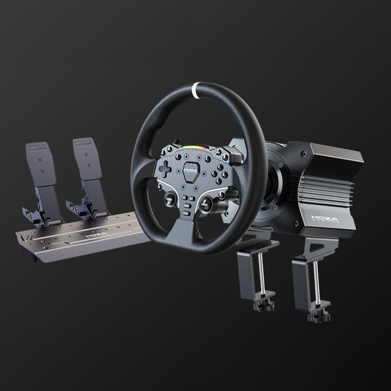 MOZA R5 Bundle | Dark Horse Simracing